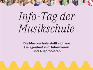 Flyer Info-Tag der Musikschule